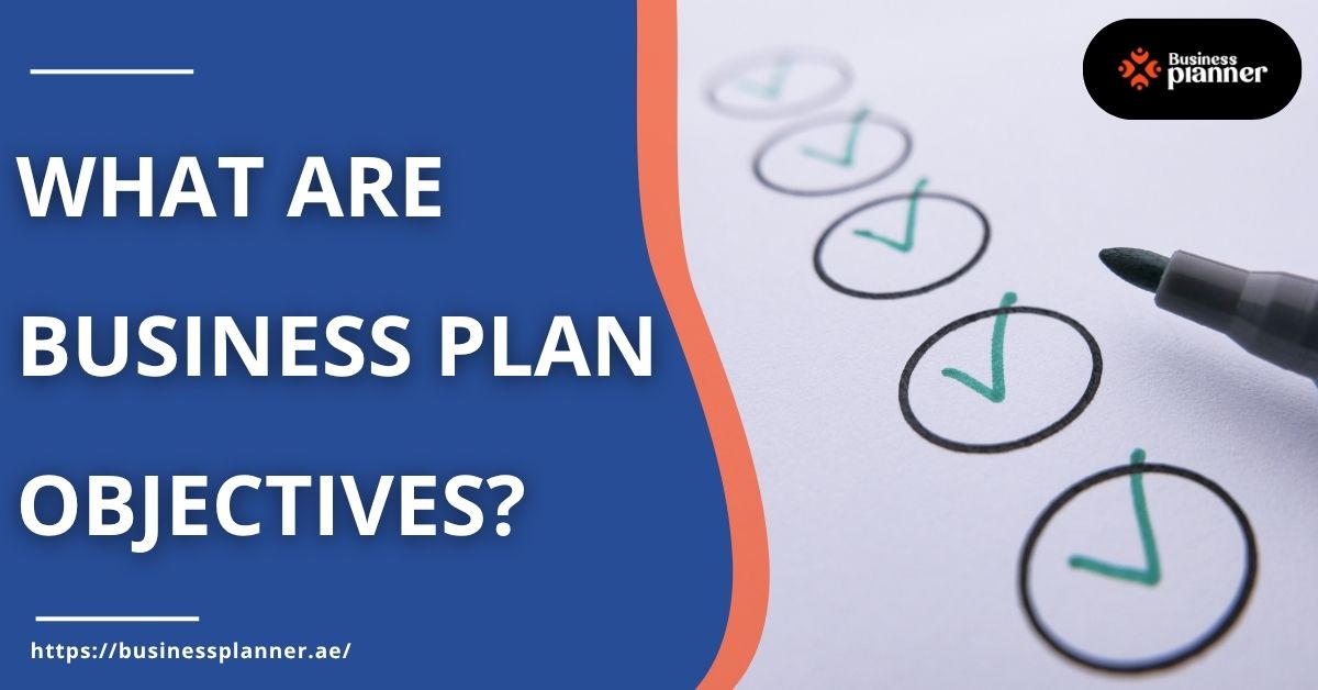 What are business plan objectives 1